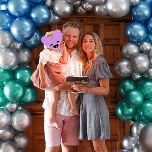 Abercrombie & Fitch Button Down Puff Sleeve Dress